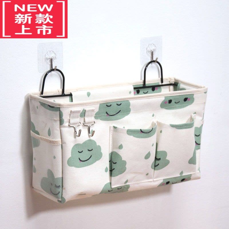 可莉允卫生间创意门后防水厨房衣柜门床头收纳布袋挂袋墙挂式手卷纸大4y图片