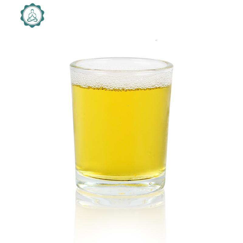 钢化玻璃酒杯一口杯 餐饮杯子75ml一两半白酒杯啤酒杯小酒杯6个装 封