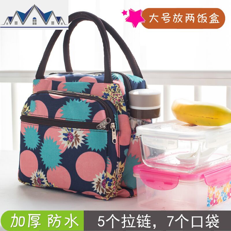 2019新款女包手提妈妈小布包妈咪布包上班手拎包饭盒袋子便当包袋 三维工匠收纳包高清大图