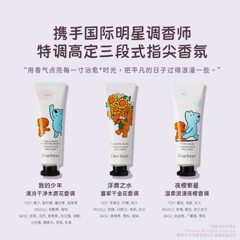 独特艾琳 手部香氛体验套盒10ml*6(Eteecy联名款)高清大图