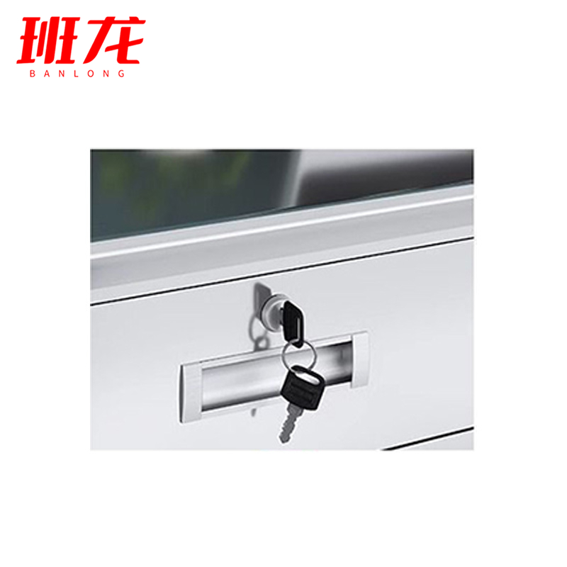 班龙办公桌六斗一门1.4m张高清大图