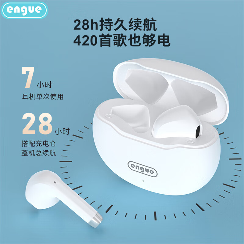 engue 恩谷 TW双耳S真无线蓝牙耳机EG-AP06pro高清大图