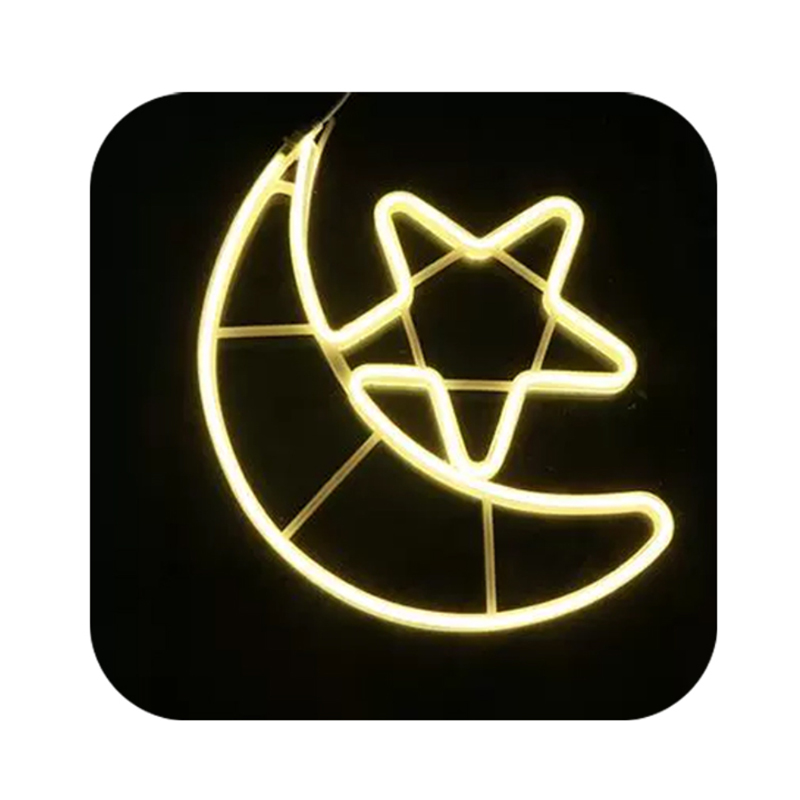 锦瑞星装饰户外彩灯防水48cm星月灯/个高清大图