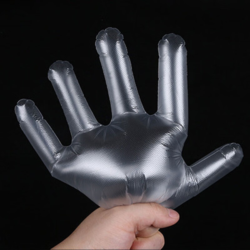 冰禹 一次性手套 BYA-457 PE 均码 透明 1000只 1包高清大图