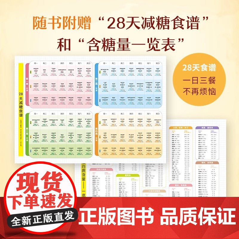 [央视网]减糖家常菜 更适合中国人的减糖家常食谱! 165个减糖家常菜书食谱随书附赠28天减糖食谱和含糖量一览表KD高清大图