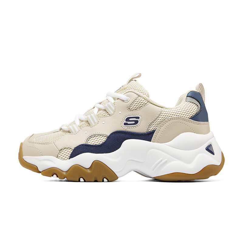 斯凯奇女鞋老爹鞋女熊猫鞋林允同款经典复古潮流休闲鞋149094tnv