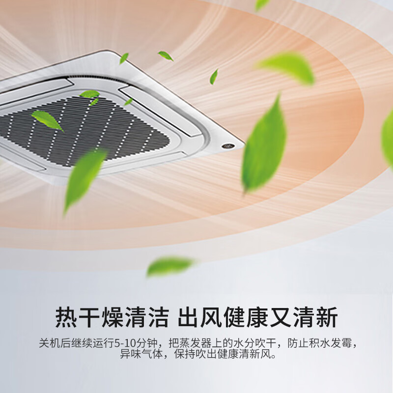 美的 RFD-120QW/SDN8Y-D(D3) 一价全包(包20米铜管) 中央空调一拖一 5匹 天花机高清大图
