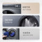 海尔(Haier)[精华洗]洗衣机滚筒全自动家用超薄直驱变频智能投放彩屏触控525大筒径 洗烘+光等离子除菌