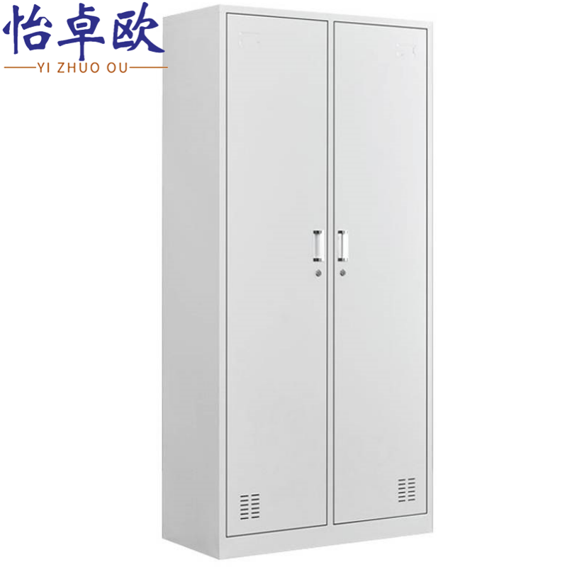 怡卓欧铁皮柜更衣柜二门台高清大图
