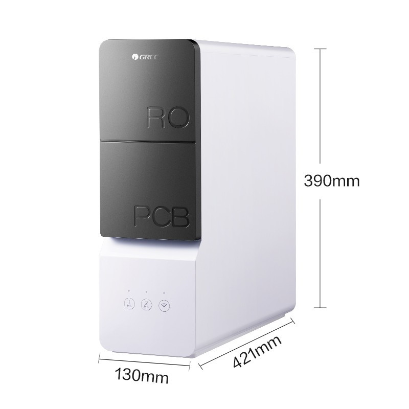 格力(GREE)净水器600G大流量反渗透RO膜过滤小体积智能wifi直饮纯水机 一级水效WTE-PT90-2X606A高清大图
