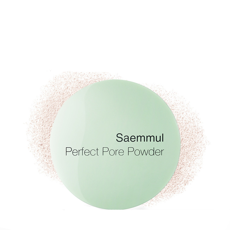 韩国 得鲜(the saem)清清控油散粉 5g 清爽持久遮瑕定妆轻薄提亮防水细致毛孔