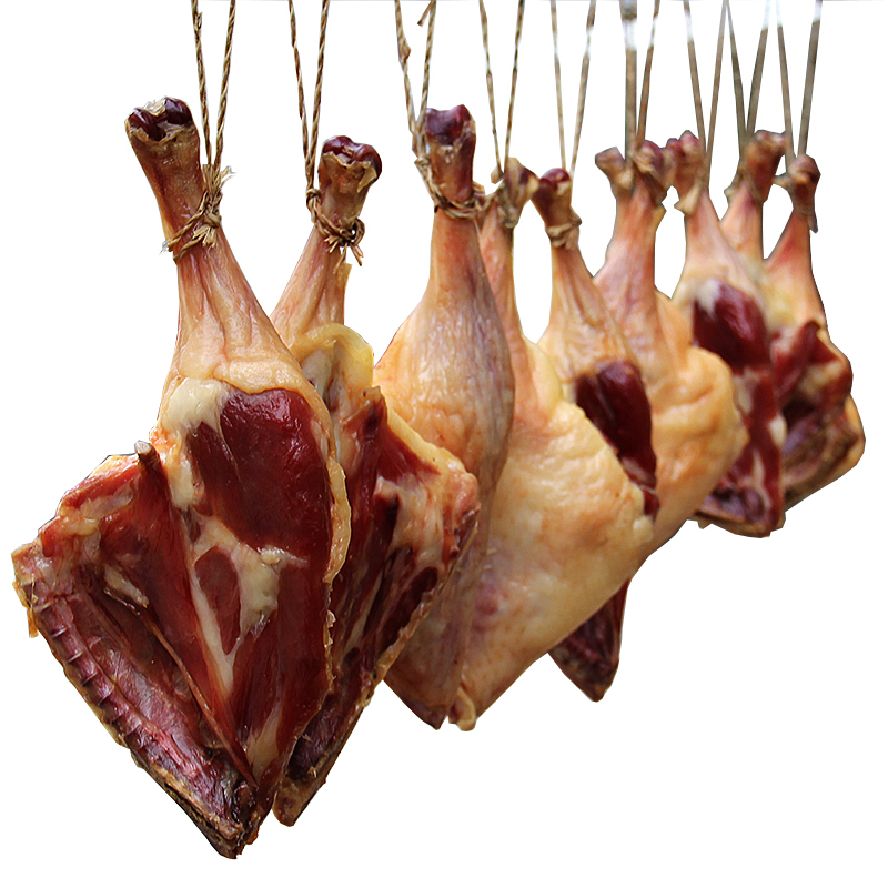 [买二送一] 风干腊鸭腿咸鸭腿农家土腊肉咸肉 买二送一