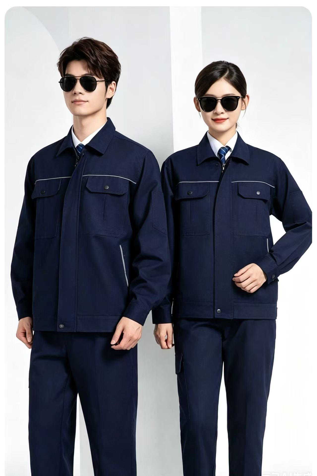 路安保春秋工作服套装092款套高清大图