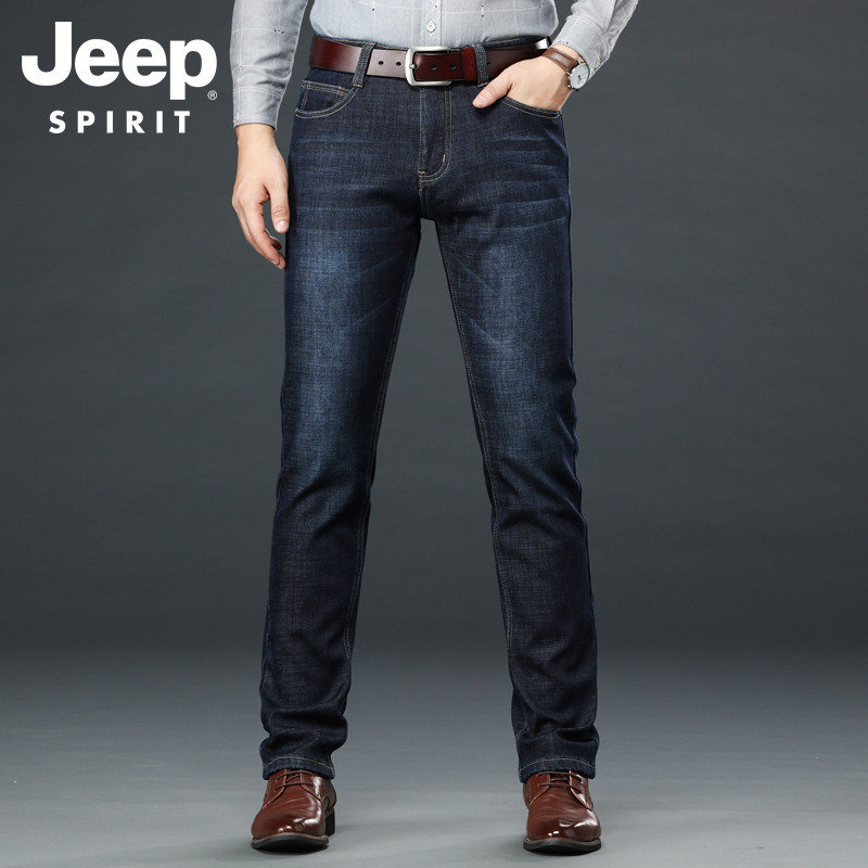 jeepspirit男士牛仔裤
