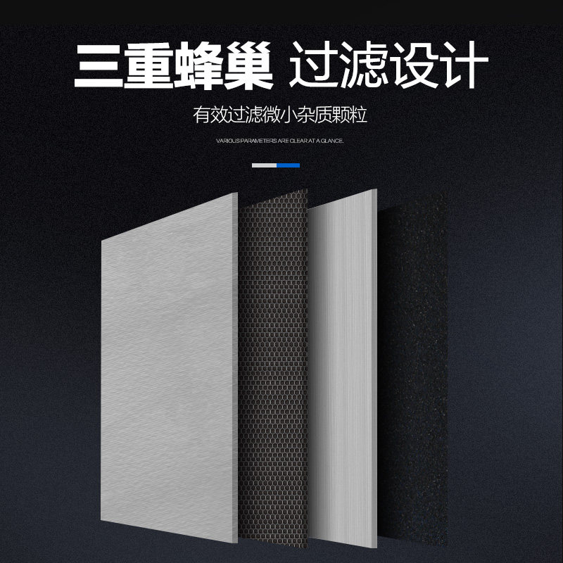 鱼缸活性炭生化过滤棉高密度净水加厚水族箱过滤材料器黑绵高清大图