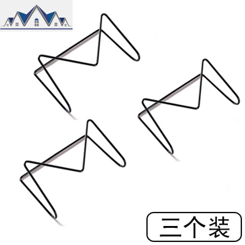 免打孔多层锅盖架壁挂式砧板架厨房挂墙锅盖置物架收纳架家用菜板_467 黑色【3个装】带3个无痕粘钩