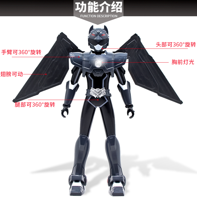 新款迷你特工队X雷弗特塞米声光可动人偶变形玩具秘密特工队全套S 声光可动人偶[麦克斯]高清大图