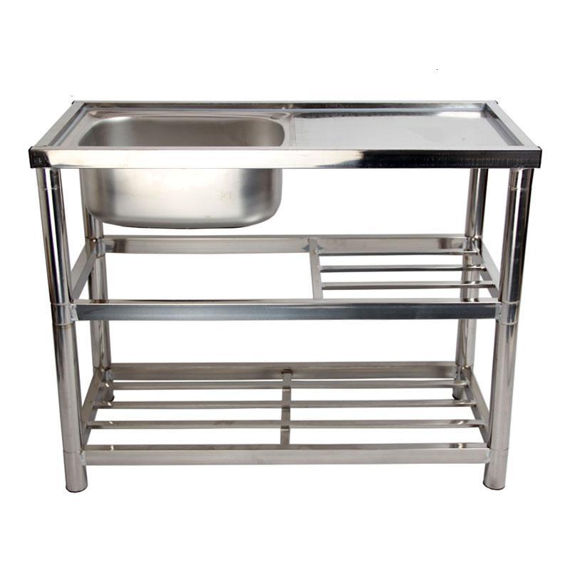 不锈钢水闪电客洗菜盆洗碗池双盆单带支架平台家用商用视频