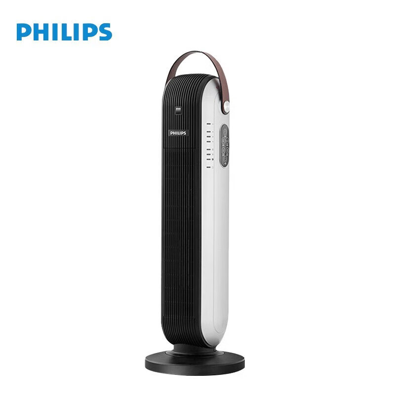 飞利浦(PHILIPS)家用立式暖风机AHR2142FD电暖风节能省电三档调节安全定时遥控倾倒断电烤火炉取暖器