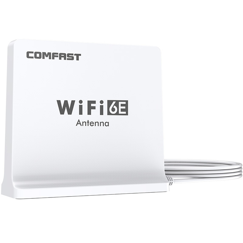 COMFAST 外接三频SMA高增益英特尔AX210无线网卡台式电脑天线1.5M第六代WIFIE网卡天线信号加强