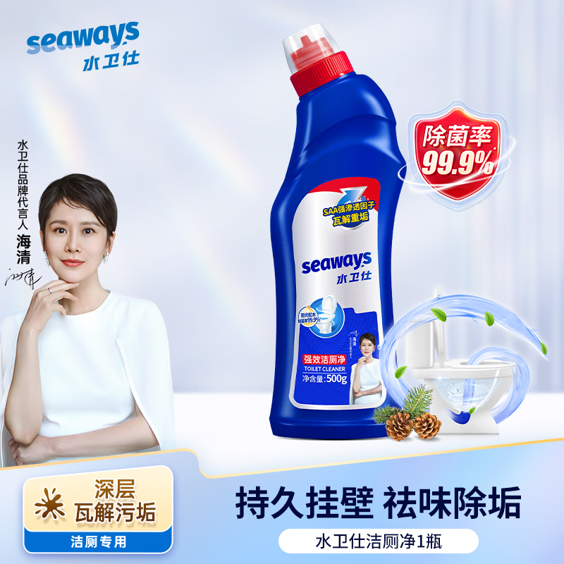 水卫仕强效洁厕净500g/瓶