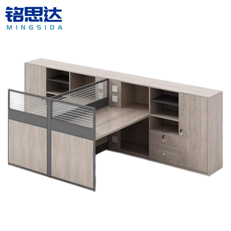 铭思达 屏风工位 双人 张高清大图