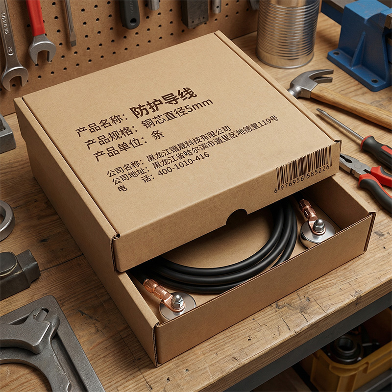 锴晟 防护导线 铜芯直径5mm 条高清大图