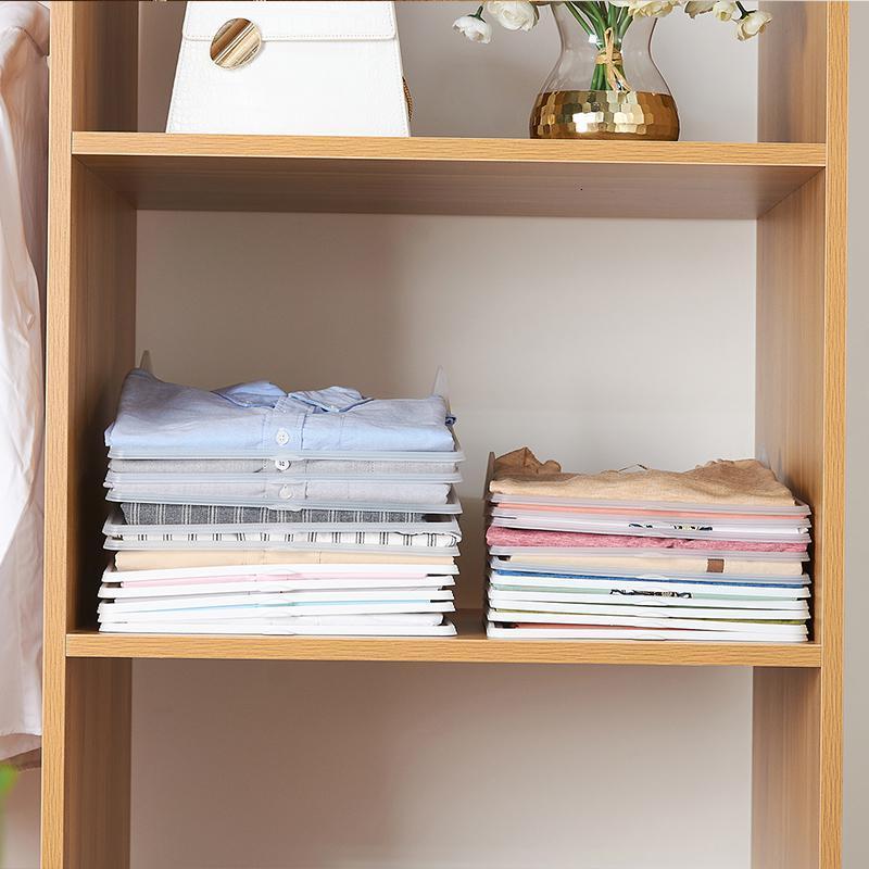 懒人叠衣板收纳神器整理隔板衣服整理衬衫折衣板衣柜t恤dressbook