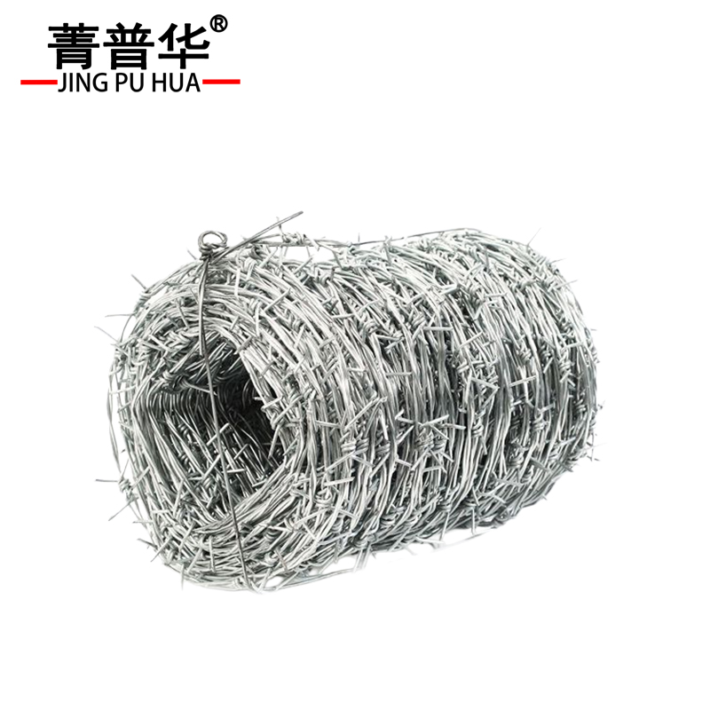 菁普华 镀锌刺绳钢刺线铁蒺藜 2.2mm/2.5mm/2.8mm 米高清大图