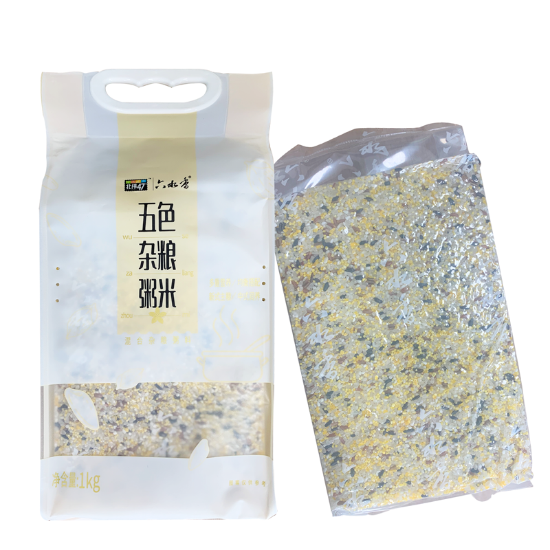 北纬47° 六水香 五色杂粮粥米 1kg高清大图