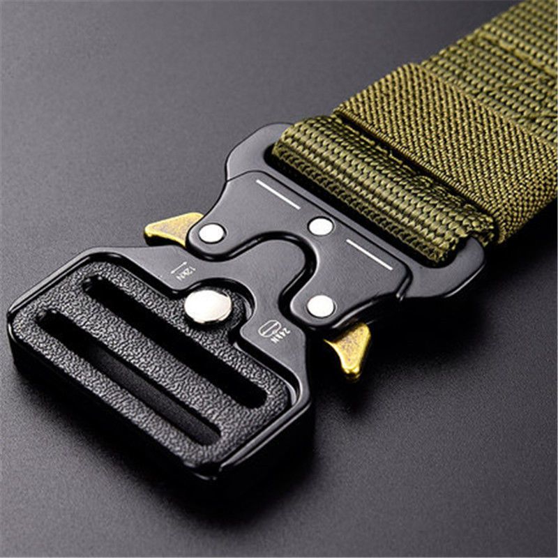 眼镜蛇战术腰带皮带男士潮工装裤加长帆布特种兵户外裤带机能卡扣战术