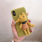 韩风立体布艺小狐狸公仔6splus苹果x手机壳iPhone7/8plus棉麻软壳