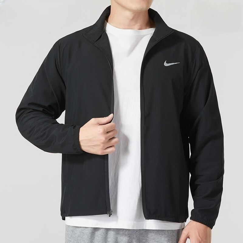 NIKE耐克男装新款跑步健身训练运动休闲潮流时尚夹克外套FB7500-010 ZP