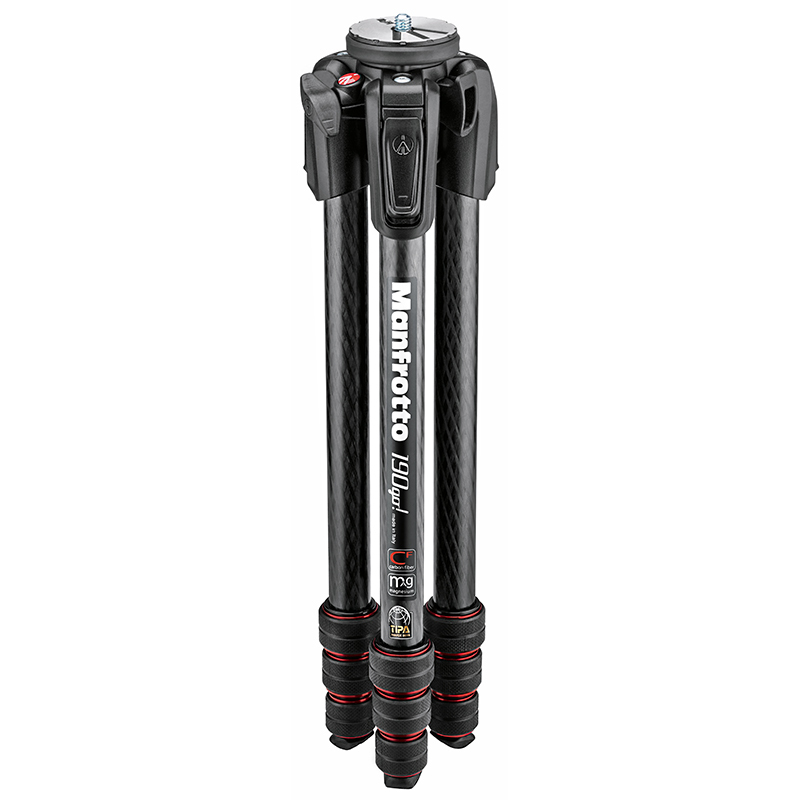 曼富图(MANFROTTO) MT190GOC4 190Go!M碳纤维四节三脚架