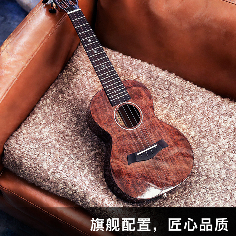 KAKA卡卡 KUC-KADS全单板相思木尤克里里 乌克丽丽ukulele23英寸迷你小吉他高清大图