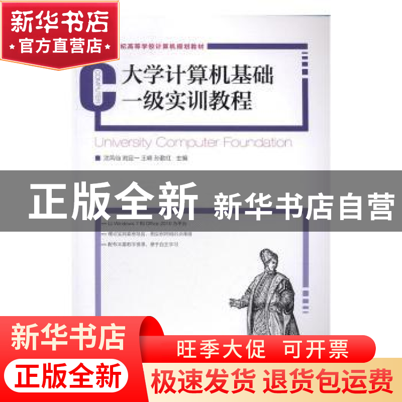 正版 大学计算机基础一级实训教程 沈凤仙,刘定一,王峰 等 人民邮