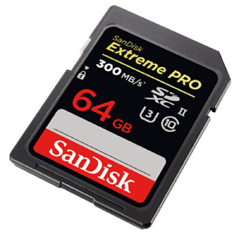 闪迪(SanDisk)读速300MB/s 写速260MB/s至尊SDXC UHS-II