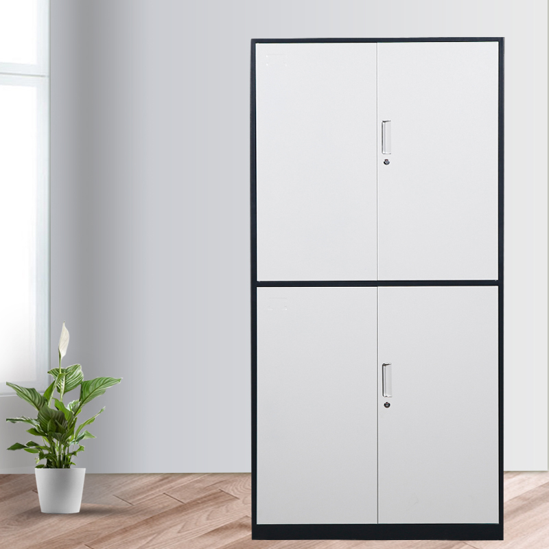 湘渭钢制通双节文件柜档案柜8604001850mm工厂现做七天内发货