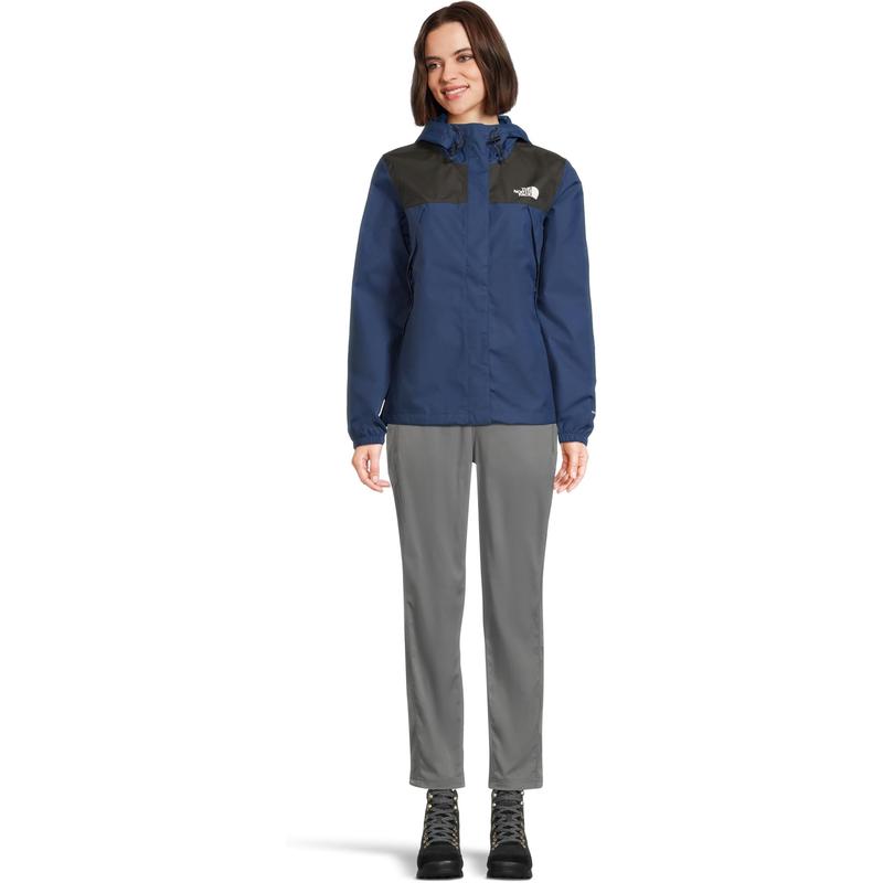 THE NORTH FACE乐斯菲斯冲锋衣女防水防风透气多功能口袋高清大图