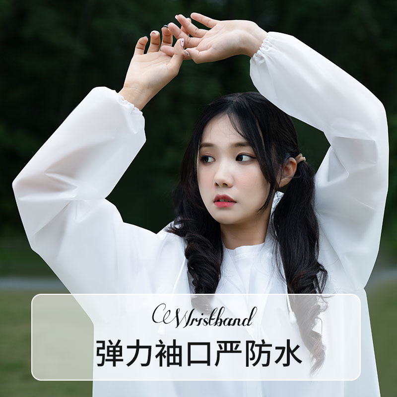 正雨一次性卡片雨衣长款全身透明加厚防暴雨女款男款成人便携防水雨服高清大图