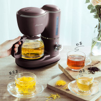 小熊(bear)咖啡机 美式家用600ml滴漏式小型迷你煮茶器泡茶壶电热水壶煮咖啡壶浓度可调+部件可拆KFJ-A06Q1