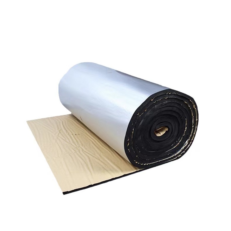 盛京联硕铝箔自粘橡塑保温板宽度约1米 厚度约40mm 方格铝板+背胶平方米高清大图