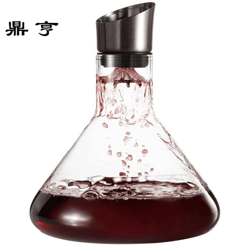 鼎亨过滤醒酒器 欧式红酒醒酒器套装 快速分酒器水晶玻璃酒具