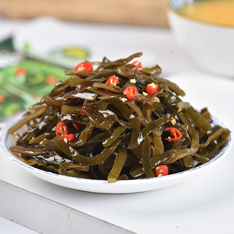 吉香居 麻辣海带丝88g/袋海带丝 榨菜四川泡菜鲜辣开味