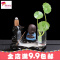 创意小花器花插倒流香炉紫砂荷塘夜色小和尚陶瓷家居办公家居摆件