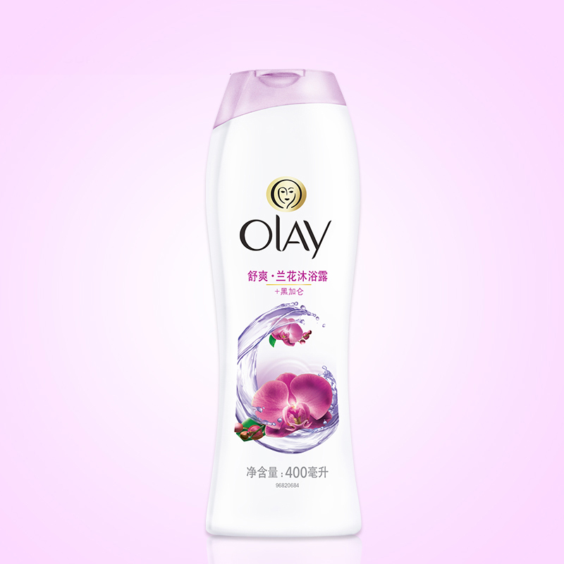玉兰油(OLAY)舒缓清爽沐浴露400毫升泡澡 宝洁出品