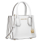 QH Michael Kors 迈克·科尔斯 MERCER女士亮白色挎包 30S9GM9M0L-OPTICWHITE