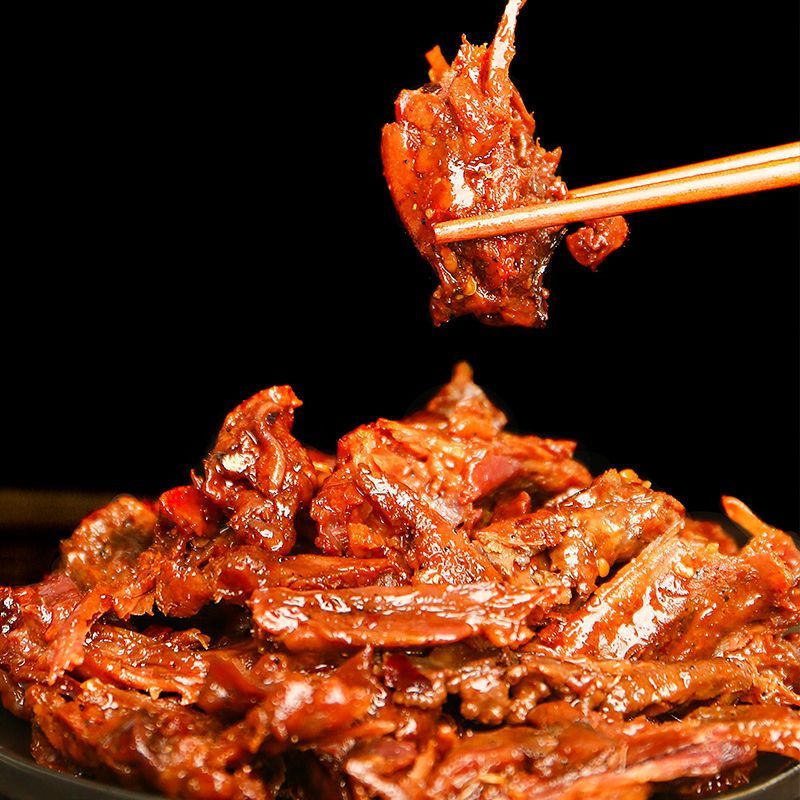 10包手撕鸭排20g包匠心鲜卤健康美味视频