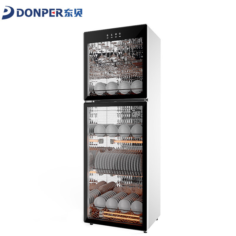 东贝消毒柜商用HL- ZTP-380SH臭氧消毒碗柜立式不锈钢碗筷厨房餐具消毒柜子