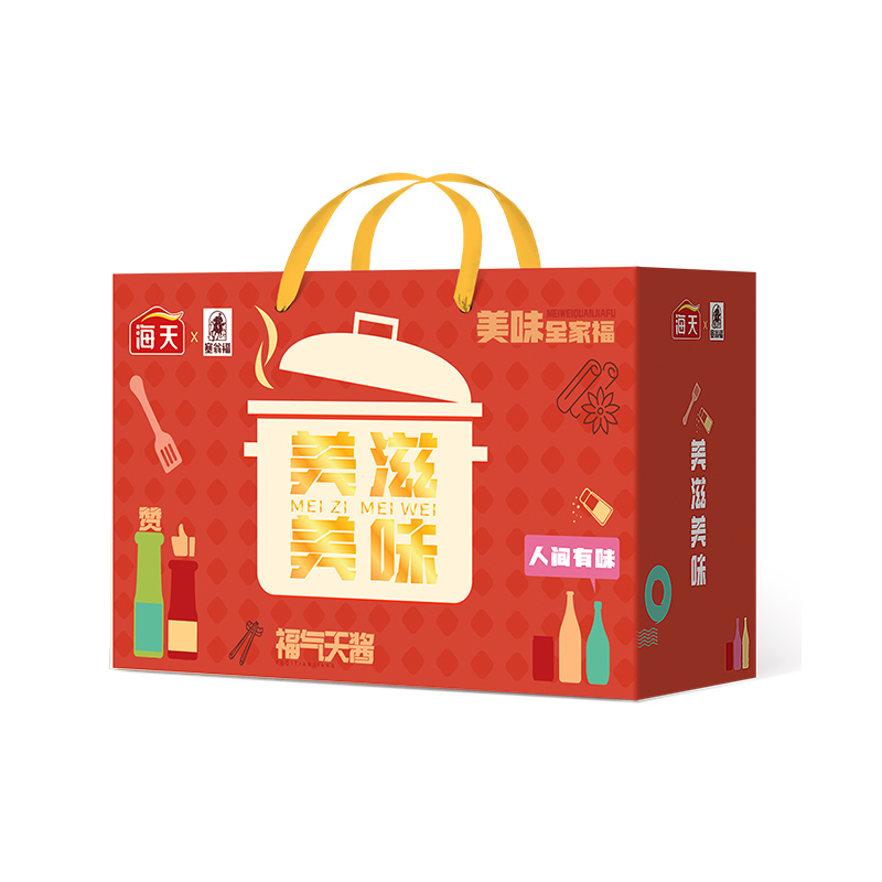 塞翁福美滋美味调味品礼盒--147型 (2513克)高清大图